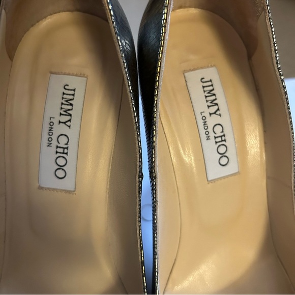 Jimmy Choo Abel Antique Silver Pump - Picture 6 of 10